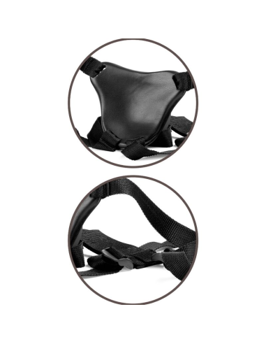 KING COCK - ÉLITE ARNÉS AJUSTABLE CONFORTABLE CON DILDO 17.8 CM