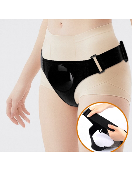 PRETTY LOVE - KYTON HARNESS BRIEFS UNIVERSAL CON DILDO SQUIRTING 19 CM MULATO