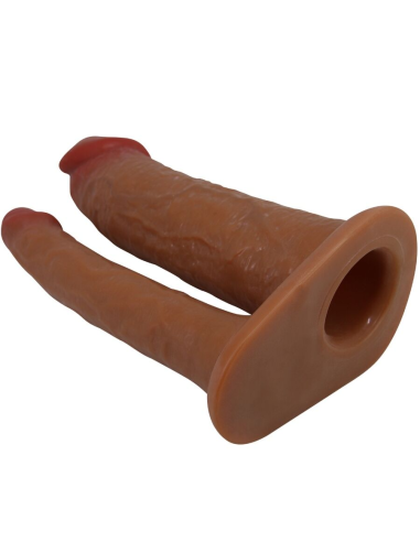 PRETTY LOVE - KEAVEN HARNESS BRIEFS UNIVERSAL and COMFORTABLE DOBLE DILDO