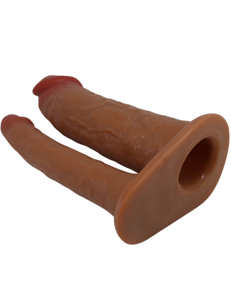 PRETTY LOVE - KEAVEN HARNESS BRIEFS UNIVERSAL and COMFORTABLE DOBLE DILDO