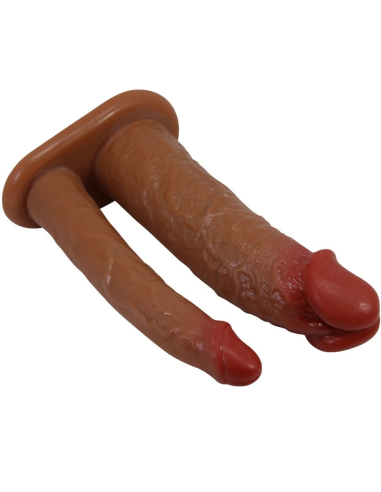 PRETTY LOVE - KEAVEN HARNESS BRIEFS UNIVERSAL and COMFORTABLE DOBLE DILDO