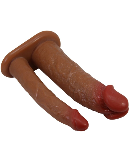 PRETTY LOVE - KEAVEN HARNESS BRIEFS UNIVERSAL and COMFORTABLE DOBLE DILDO