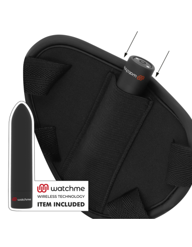 FETISH SUBMISSIVE CYBER STRAP - ARNÉS CON DILDO Y BALA CONTROL REMOTO TECNOLOGÍA WATCHME L