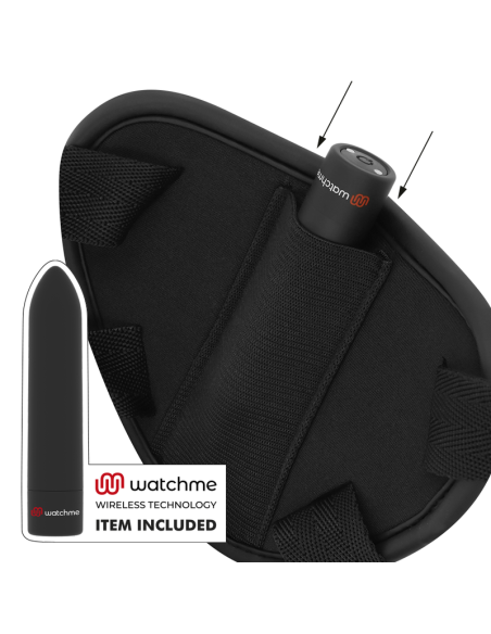 FETISH SUBMISSIVE CYBER STRAP - ARNÉS CON DILDO Y BALA CONTROL REMOTO TECNOLOGÍA WATCHME L