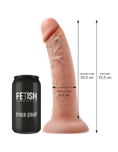 FETISH SUBMISSIVE CYBER STRAP - ARNÉS CON DILDO Y BALA CONTROL REMOTO TECNOLOGÍA WATCHME L