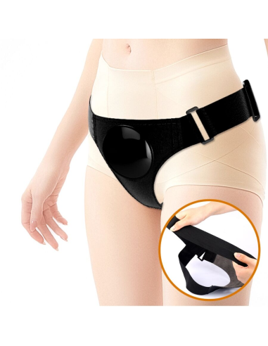 PRETTY LOVE - HARNESS BRIEFS UNIVERSAL CON DILDO VIBRACIÓN Y SQUIRTING 15.5 CM MULATO