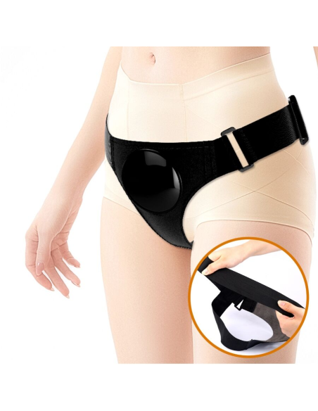 PRETTY LOVE - HARNESS BRIEFS UNIVERSAL CON DILDO VIBRACIÓN Y SQUIRTING 15.5 CM MULATO