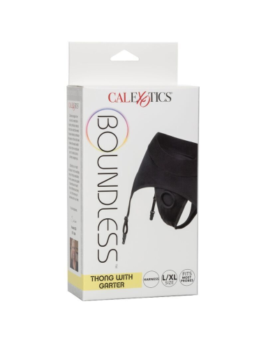 CALEXOTICS - BOUNDLESS ARNÉS TANGA CON LIGUERO S-M
