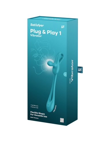 SATISFYER - PLUG and PLAY 1 MULTIVIBRADOR FLEXIBLE