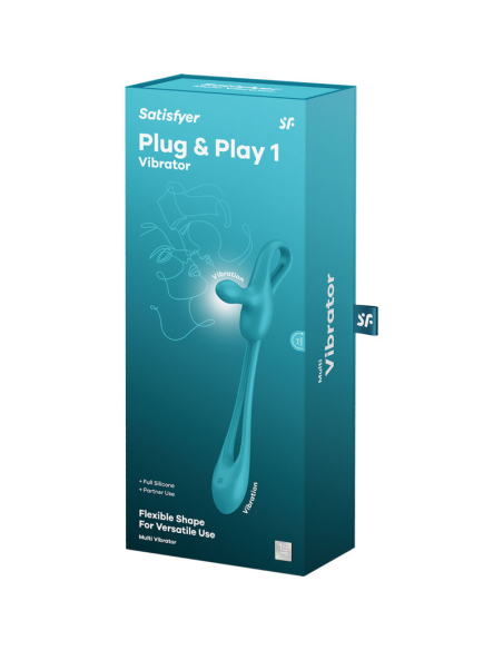 SATISFYER - PLUG and PLAY 1 MULTIVIBRADOR FLEXIBLE