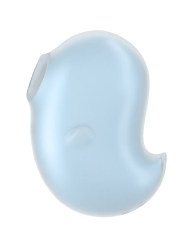 SATISFYER - CUTIE GHOST VIBRADOR LAY-ON AZUL CLARO