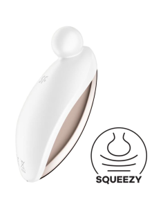 SATISFYER - SPOT ON 2 VIBRADOR LAY-ON BLANCO