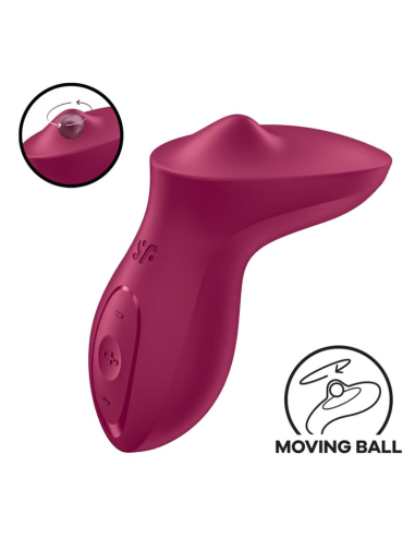SATISFYER - EXCITERRR VIBRADOR LAY-ON CLÍTORIS FUCSIA