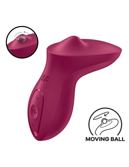 SATISFYER - EXCITERRR VIBRADOR LAY-ON CLÍTORIS FUCSIA
