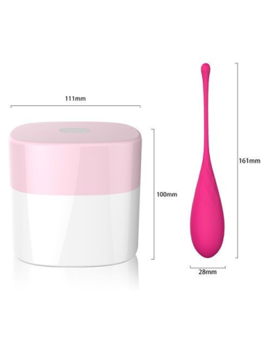 LESLIE - Kegel Fit: Entrenador Vaginal para Suelo Pélvico con 6 Pesos, Mejora Orgasmos y Combate Incontinencia