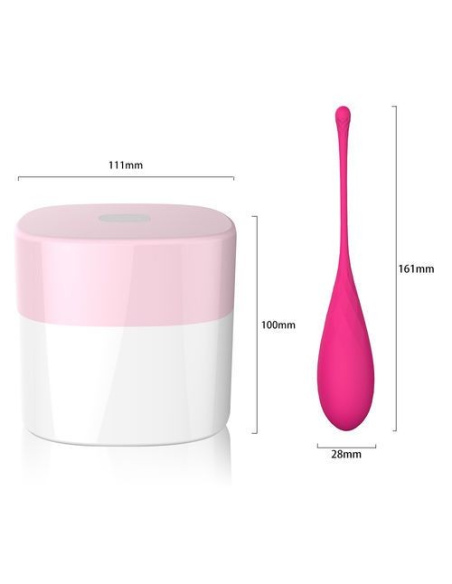 LESLIE - Kegel Fit: Entrenador Vaginal para Suelo Pélvico con 6 Pesos, Mejora Orgasmos y Combate Incontinencia