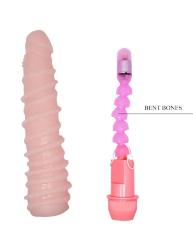 BAILE - FLEXI VIBE SENSUAL VIBRADOR ESPIRAL 19.5 CM