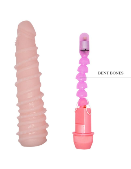 BAILE - FLEXI VIBE SENSUAL VIBRADOR ESPIRAL 19.5 CM