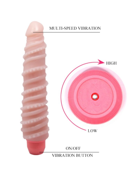 BAILE - FLEXI VIBE SENSUAL VIBRADOR ESPIRAL 19.5 CM