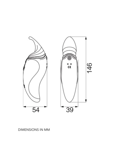 ZALO - HERO MASAJEADOR PERSONAL PULSE WAVE ROJO