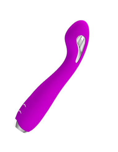 PRETTY LOVE - HECTOR VIBRADOR ELECTROSHOCK RECARGABLE and IMPERMEABLE MORADO