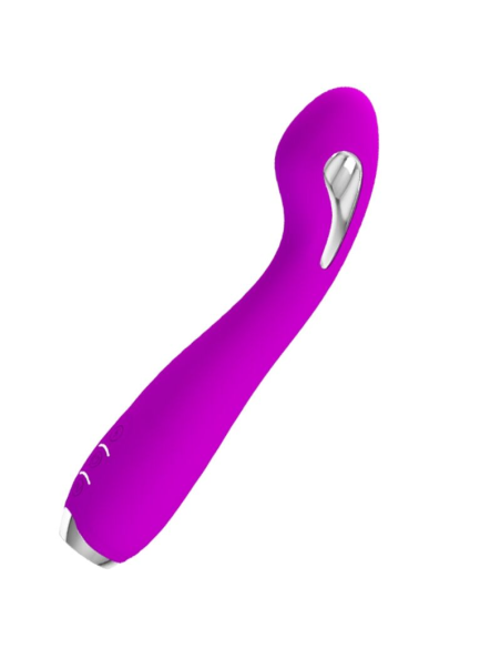 PRETTY LOVE - HECTOR VIBRADOR ELECTROSHOCK RECARGABLE and IMPERMEABLE MORADO