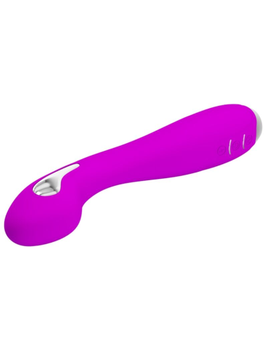 PRETTY LOVE - HECTOR VIBRADOR ELECTROSHOCK RECARGABLE and IMPERMEABLE MORADO