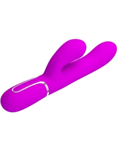 PRETTY LOVE - VIBRADOR PUNTO G MULTIFUNCIÓN FUCSIA