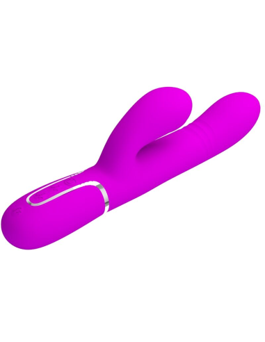 PRETTY LOVE - VIBRADOR PUNTO G MULTIFUNCIÓN FUCSIA