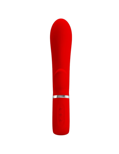 PRETTY LOVE - THOMAS VIBRADOR PUNTO G MULTIFUNCIÓN ROJO