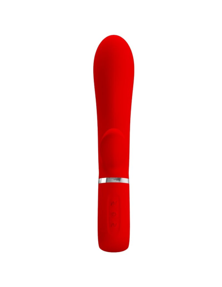 PRETTY LOVE - THOMAS VIBRADOR PUNTO G MULTIFUNCIÓN ROJO