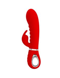 PRETTY LOVE - PRESCOTT VIBRADOR PUNTO G MULTIFUNCIÓN ROJO