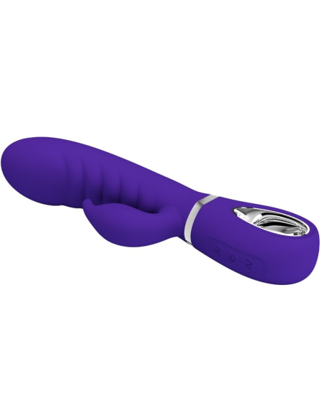 PRETTY LOVE - PRESCOTT VIBRADOR PUNTO G MULTIFUNCIÓN LILA