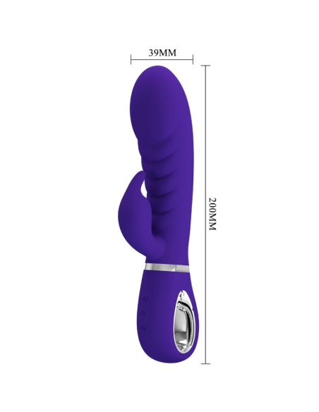 PRETTY LOVE - PRESCOTT VIBRADOR PUNTO G MULTIFUNCIÓN LILA