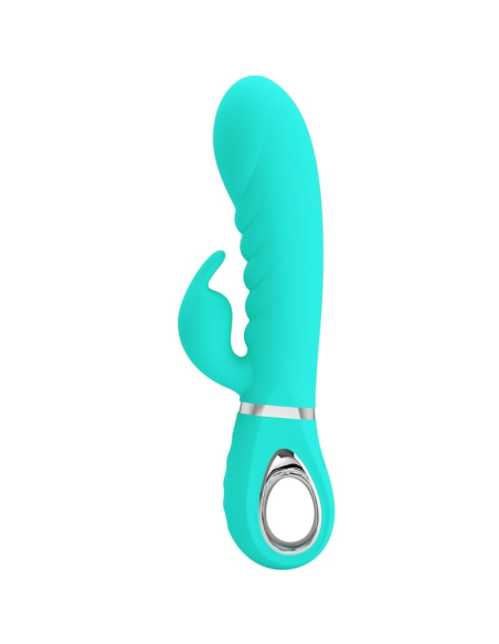 PRETTY LOVE - PRESCOTT VIBRADOR PUNTO G MULTIFUNCIÓN VERDE AGUA