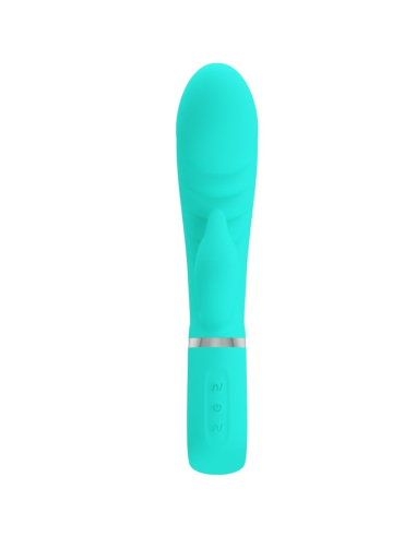 PRETTY LOVE - PRESCOTT VIBRADOR PUNTO G MULTIFUNCIÓN VERDE AGUA