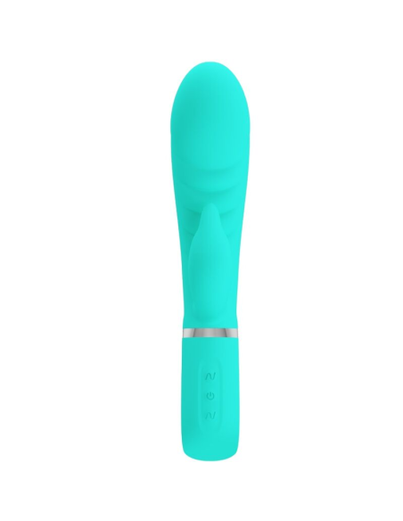 PRETTY LOVE - PRESCOTT VIBRADOR PUNTO G MULTIFUNCIÓN VERDE AGUA