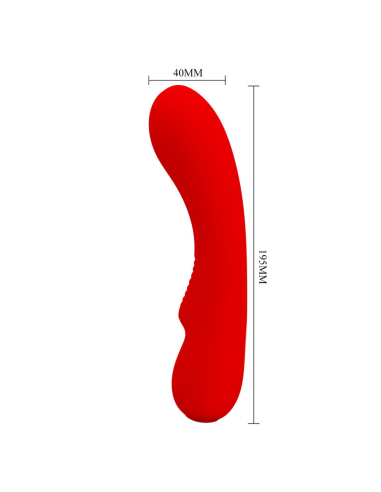 PRETTY LOVE - PRESCOTT VIBRADOR RECARGABLE ROJO