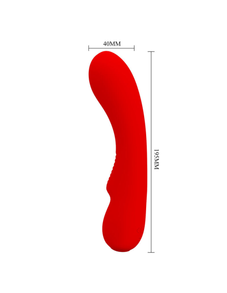 PRETTY LOVE - PRESCOTT VIBRADOR RECARGABLE ROJO