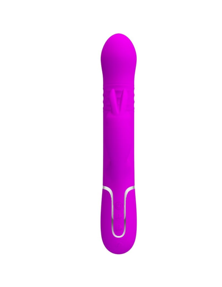 PRETTY LOVE - VIBRADOR COALE RABBIT PERLAS VIOLETA
