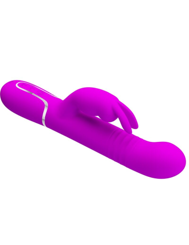 PRETTY LOVE - VIBRADOR COALE RABBIT PERLAS VIOLETA