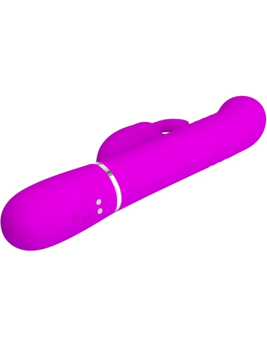 PRETTY LOVE - VIBRADOR COALE RABBIT PERLAS VIOLETA