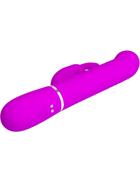 PRETTY LOVE - VIBRADOR COALE RABBIT PERLAS VIOLETA