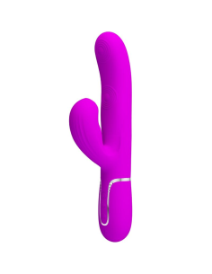 PRETTY LOVE - PERLITA VIBRADOR PUNTO G 3 EN 1 MULTIFUNCIÓN VIOETA