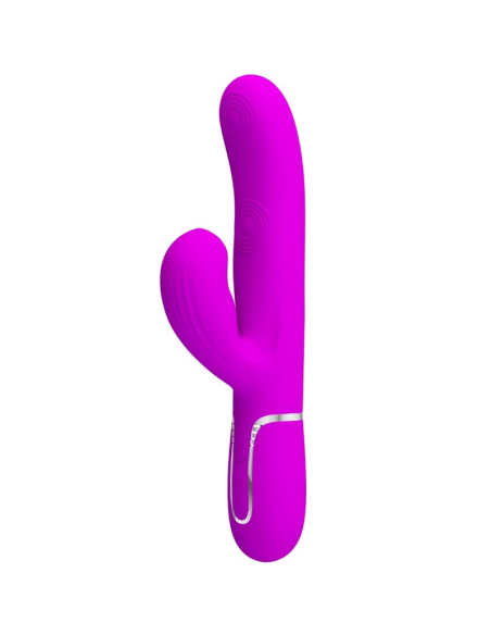 PRETTY LOVE - PERLITA VIBRADOR PUNTO G 3 EN 1 MULTIFUNCIÓN VIOETA