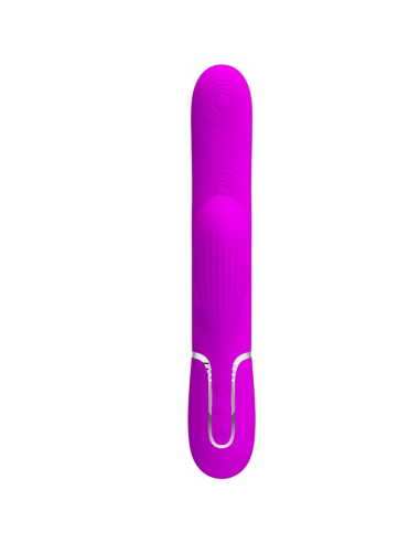 PRETTY LOVE - PERLITA VIBRADOR PUNTO G 3 EN 1 MULTIFUNCIÓN VIOETA