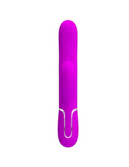 PRETTY LOVE - PERLITA VIBRADOR PUNTO G 3 EN 1 MULTIFUNCIÓN VIOETA