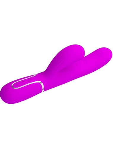 PRETTY LOVE - PERLITA VIBRADOR PUNTO G 3 EN 1 MULTIFUNCIÓN VIOETA