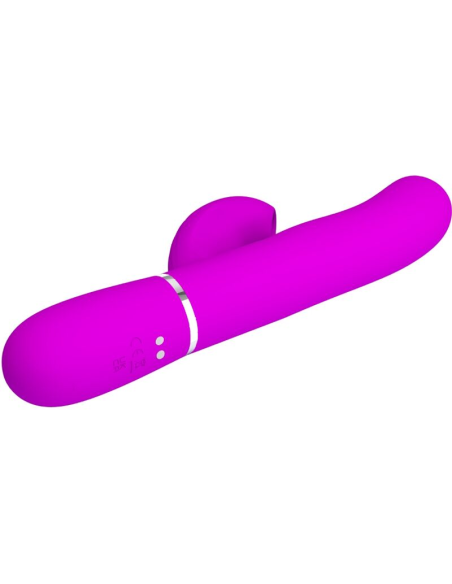 PRETTY LOVE - PERLITA VIBRADOR PUNTO G 3 EN 1 MULTIFUNCIÓN VIOETA