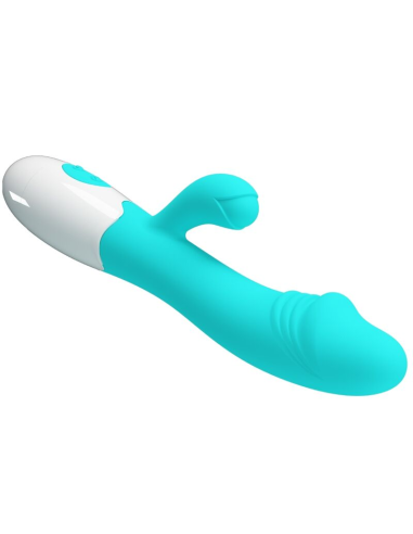 PRETTY LOVE - SNAPPY VIBRADOR PUNTO G VERDE AGUA